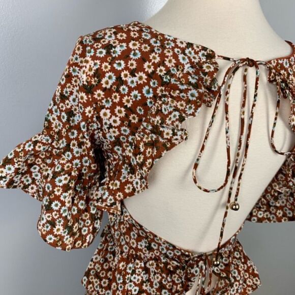 Sabo Skirt Luella Floral Dress XS - Picture 4 of 8